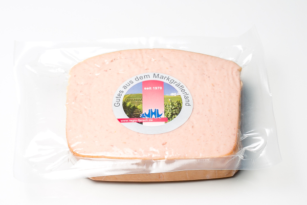 Fleischkäse in dicke Scheiben 2 Scheiben im Pack